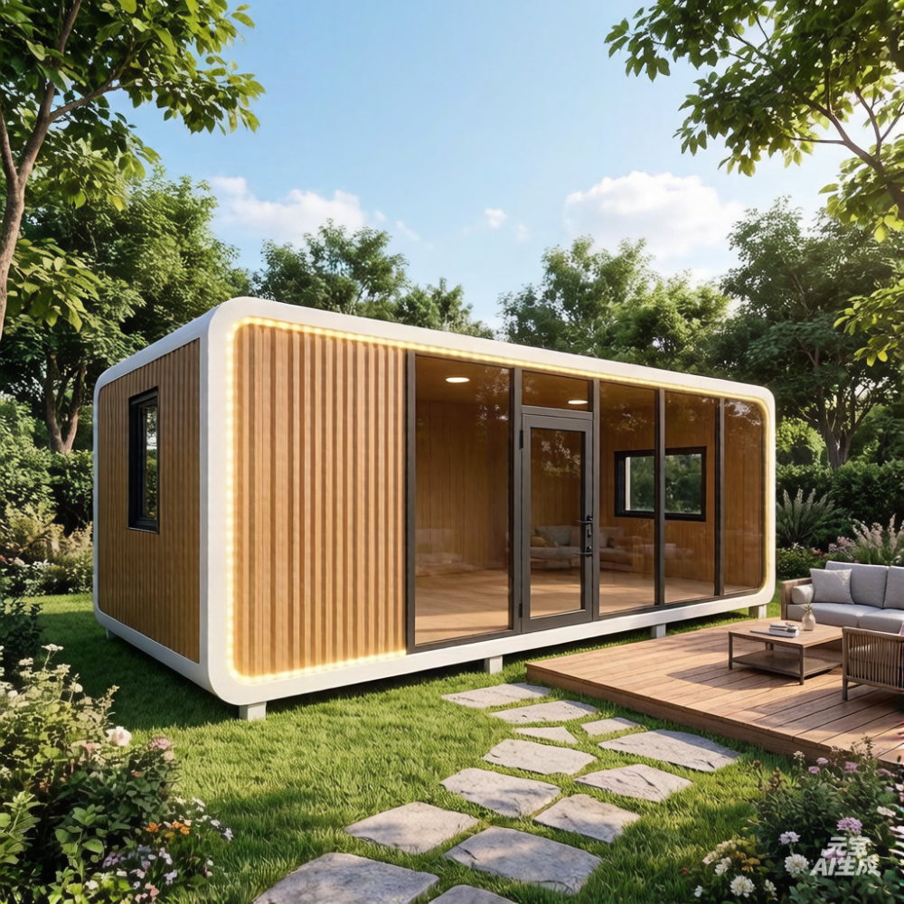 Mobile Luxury Box Modern mobile camping cabin